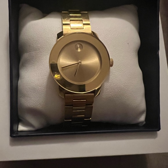 Authentic Gold Movado Watch - Picture 7 of 9